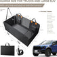 SHARLOVY XL Truck Back Seat Extender for Dogs, Large Hard Bottom Dog Car Seat Cover for Back Seat, Heavy Duty Dog Car Hammock, Waterproof Pet Seat Covers for Trucks, F150, Ram1500 and Large SUV