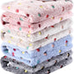 4 Pcs Waterproof Guinea Pig Blankets Washable Small Animal Fleece Bedding Absorbent Guinea Pig Cage Liners Reusable Pet Pee Pad Sleep Mat Pad Cover for Hamster Ferret