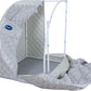 Durasage Portable Steam Sauna for Home - Personal Full Body Detox Sauna Tent with 800W Steam Generator, 60-Min Timer, Foldable Design & Chair for Relaxation
