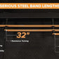 Serious Steel Fitness 32" Resistance Training Bands (Portable Exercise Band System Training Bands- Great for Individuals Under 5'10")
