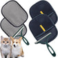 2-Pack Pet Hair Removal Gloves with A Hair/Lint Removal Tool – Remove Cat/Dog Fur from Clothing, Furniture, Car Seats, Bedding & Carpet – Reusable & Washable Lint Hair Remover for Pet Owners