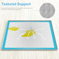 Pee Pad Holder for Dogs,Silicone Dog Puppy Pad Holder, 34 x 28 No Spill Raised Lip High Edge,Portable, Leak-Proof Mat Holder for Dog Training Pads,Square Potty Trays for Home Floor Protection