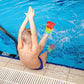 Kids Swim Fins,Short Kids Fins Youth Swimming Flippers for Lap Swimming Training for Children Girls Boys Beginners
