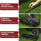 Pitching Net with Strike Zone, 9 Hole Baseball Pitching Target, Portable Softball Baseball Training Equipment with Carry Bag