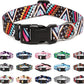 Mercano Adjustable Dog Collar - Special Design Patterns, Soft Nylon Comfortable Durable Pet Collar for Small Medium Large Dogs (S, Ethnic Pink)