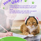 Calming Earmuffs for Cats and Small Dogs - for Anxiety Relief - Noise Canceling for Fireworks, Thunderstorms, Pet Grooming & Force Drying - Dog Ear Muffs Noise Protection (White, Small)