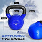 Yes4All 5-100 LB Kettlebells Vinyl Coated Cast Iron for Dumbbell Weights Exercises, Gym, Fitness, Full Body Workout Equipment Push up, Grip and Strength Training