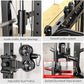 Power Cage,1600lbs Multi-Function Power Rack with Adjustable Cable Crossover System and More Training Attachment, Weight Cage for Home Gym