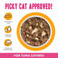 Weruva BFF Minced Natural Wet Cat Food, Tuna and Salmon Soulmates in Gelee, 5.5oz Can, Pack of 24