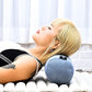 Leewadee Small Yoga Bolster – Shape-Retaining Cervical Neck Roll, Tube Pillow for Comfortable Reading, Kapok Filling, 22 x 6 x 6 inches