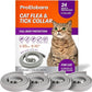 Flea and Tick Prevention Collars for Cats: Effective Pet Flea & Tick Treatment for Cats - Waterproof Adjustable Flea Tick Collars for Large & Small Cat, Outdoor Fleas Ticks Control for Kittens 4 Pack