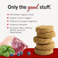 Stella & Chewy's Freeze-Dried Raw Dinner Patties - Absolutely Rabbit Recipe - High Protein Grain-Free Puppy & Dog Food - Perfect For Picky Eaters - 14 oz