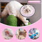 Lightweight Cat Cone Collar Soft, Soft Comfortable Cat Recovery Collar After Surgery, Elizabethan E Collar for Cats, Cone for Cats to Stop Licking (Pale Pink, Small)