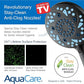 AquaCare High Pressure 10 Spray Mode Filtered Showerhead - Handheld Shower Head Filters Chlorine to Heal Dry Skin, Revive Hair - Dual Power Wash Cleans Tub, Tile, Pets - Hard Water Softener, Black