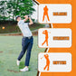 Orange Whip Golf Swing Trainer Aid Patented & Made in USA for Improved Rhythm, Flexibility, Balance, Tempo, and Strength *American Made*