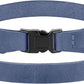 Breakaway Cat Collar Leather with Removable Bell - 13 Colors Available - Soft Adjustable Girl Boy Safety Lightweight Pet Kitten Collars Pink Brown Blue Green Red Orange Black (Denim)
