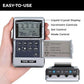 TENS 7000 Pro Rechargeable Tens Unit Muscle Stimulator, 4 Channels, Back Pain Relief, 8 Electrodes/Unit Pads, EMS and TENS Machine, Muscle Recovery & Growth, Stim Machine, Electrotherapy