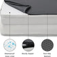 Bedsure XL Orthopedic Dog Bed for Extra Large Dogs - Washable XLarge Dog Cat Bed Waterproof, Comfort Dogs Couch Sofa with Washable Removable Cover, Pet Bed with Nonskid Bottom, Light Grey, 42"