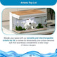 Cedar Wood Grain Top Lid for Clairnara Harmony Aquatic Tank