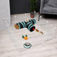 Rypet Guinea Pig Tunnel, 3 Way Collapsible Rabbit Tunnel, Small Pet Tunnels and Tubes with Interactive Ball for Rabbit Ferret Hamster Chinchilla Hedgehog Hiding and Resting