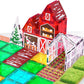 Magnetic Tiles Farm Animal Toys 66P - Build 4-Seasons Farm Scene, Farm Magnetic Blocks for Kids Ages 3-5 4-8 Boys Girls, STEM Magnet Toys for Classroom Indoor Outdoor, Kids Gift for Birthday Christmas