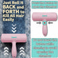 Pet Hair Removal Tool – Reusable Lint Roller for Dogs & Cats – Self-Cleaning Fur Remover Brush – Ergonomic Lint Roller for Carpet, Bedding, Couch, Car Seat & More (Pink)