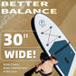Inflatable Stand Up Paddle Board with SUP Accessories & Backpack. Paddle Boards for Adults. Non-Slip Deck, Wide Stance, Bottom Fin, Double Action Pump.