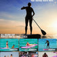 BM Paddle Board Inflatable Stand Up Paddle Board, SUP Paddleboard for Adult, Premium Accessories | Non-Slip EVA Deck & Foam Handles, Camera Mount, Double Action Pump, 85L Travel Backpack