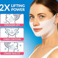Stylia MaxiLift V-Line Lifting Collagen Face Mask – Enhanced Double Chin Reducer – Jawline Shaper Face Lifting Masks – Firming Neck Lift Collagen Mask – Chin Strap for Sleeping – Hyaluronic, Aloe 5PC