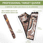 SPG Arrow Quiver Archery Hip Quiver, Durable Adjustable Waist Belt Three Arrows Tube for Arrow Storage Compound Bow Recurve Bow Accessories