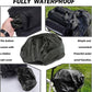 27L Adjustable Bike Pannier Bag with Hidden Rain Cover, 360° Reflective Strips, Multi-Functional Bicycle Saddle Bag for Grocery Shopping, Commuting, Cycling & Travel, Handheld & Crossbody Design