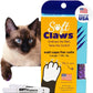 Soft Claws for Cats, Size Large, Color Purple