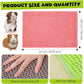 Barydat 8 Pcs Guinea Pig Cage Liner for Guinea Pig Cage Bedding Reusable Rabbit Mat Pad Washable Training Pad Animal Sleeping Bedding Mat(16x12'',Gray, Green, Pink, Blue)