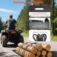 VEVOR Yard Drag Sled, 110 x 46 in, 2000lbs Heavy Duty Utility Sled, HDPE Drag Glider with Ropes & Pull Cable, Dual Use Game Hauler for Firewood Ice Fishing, Compatible with ATVs UTVs Tractors