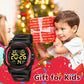 Kids Watch,Boys Watch for 3-15 Year Old Boys,Digital Sport Outdoor Multifunctional Chronograph LED 50 M Waterproof Alarm Calendar Analog Watch for Children with Silicone Band,Kids Gift