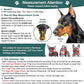 BARKLESS Dog Muzzle, Silicone Basket Muzzle for Small Medium Large Dogs, Soft Cage Mouth Cover Prevent Biting Chewing, Allow Drinking Panting, Suitable for German Shepherd