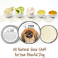 The Blissful Dog Pekingese Nose Butter for Dry, Cracked Skin, Lick-Safe Dog Nose Balm with Moisturizing Shea Butter, Almond, Olive, and Essential Oils, Pet Supplies, Uncented, 8 oz.