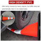 OrangeStar 28 Inch Orange Traffic Cones 8-Pack, Heavy Duty PVC Safety Cones with 2 Reflective Collars, Weighted Base for Highway, Roadwork, Construction, Warehouse Safety, Parking Lots
