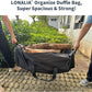 42 Inch Large Duffle Bag for Travel - 116L Extra Large Heavy Duty Duffel Bag with 2 Sides Handles, Sport Equipment Storage Bag for Camping-Black