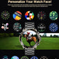 Smart Watch for Men Answer/Make Call for Android iPhone, 1.43" AMOLED HD Screen Mens Luxury Watch, 400mAh Heavy Duty Smartwatch Heart Rate Blood Oxygen Blood Pressure Sleep Monitor Pedometer, 2 Straps