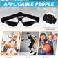 Weewooday 8 Pack Basketball Dribbling Goggles Adjustable Sport Training Glasses Black Dribble Goggles for Basketball Training Equipment for Men