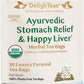 DelighTeas Liver Detox Tea Bags | Eco-Conscious Pyramid Tea Bags | Ayurvedic Stomach Relief & Liver Support | USDA Organic, Vegan, Caffeine Free, Kosher | 30 Tea Bags, 4g each