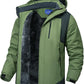 Rapoo Men's Winter Ski Snow Jacket Mountain Waterproof Windproof Rain Jacket