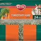 Kaytee Timothy Hay Plus Carrots for Pet Guinea Pigs, Rabbits & Other Small Animals, 24 oz