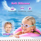 Aegend 2 Pack Kids Goggles, Swimming Goggles for Kids Age 4-16 Boys and Girls Youth, Anti-Fog Waterproof Anti-UV Pool Goggles