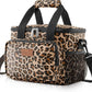 Lifewit Medium Lunch Bag Insulated Lunch Box Soft Cooler Cooling Tote for Adult Men Women, Leopard 12-Can (9L)