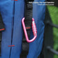 FresKaro 3inch 12kN-2698lbs Auto Locking Carabiner Clips, Solid D Shape, Heavy Duty 7075 Aluminum, Lightweight 1.09oz, Rust Proof, for Hammock, Hiking, Dog Leash, Keychain etc., Multi-Colors