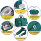 FIORETTO Women's Gym Duffle Bag with Shoes Compartment, 37L Capacity, Ideal for Travel, Gym, Sports, Duffel, Weekender