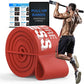 Pull Up Assistance Resistance Bands - Long Loop Power Bands for Men and Women - Strength Power Flexibility Training at Home & Gym - Ebooks & Workout Chart Included by Iron Core Fitness