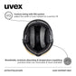 uvex Wanted Visor ski Helmet for Women & Men - Adjustable Helmet with Integrated Visor